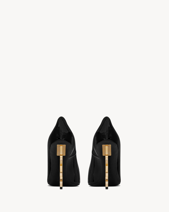 YSL heel black