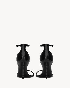 YSL heel black
