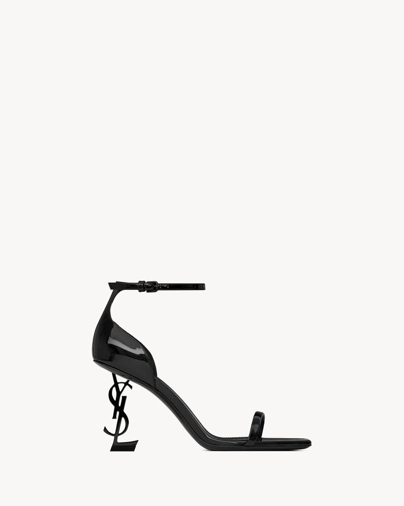 YSL heel black