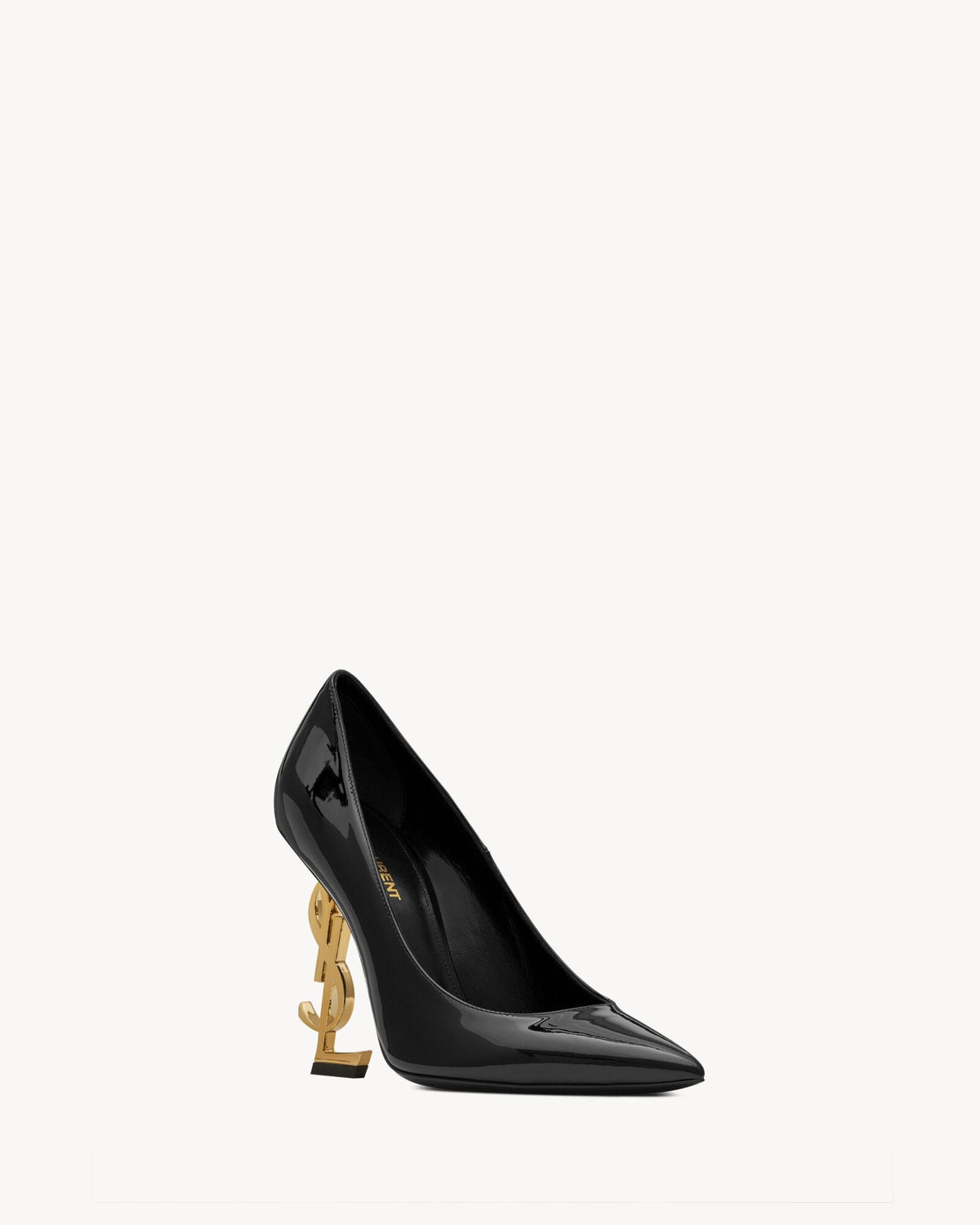 YSL heel black