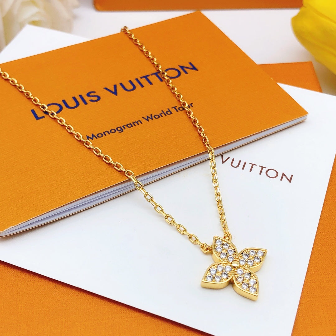 LV jewelry fleur  Gold